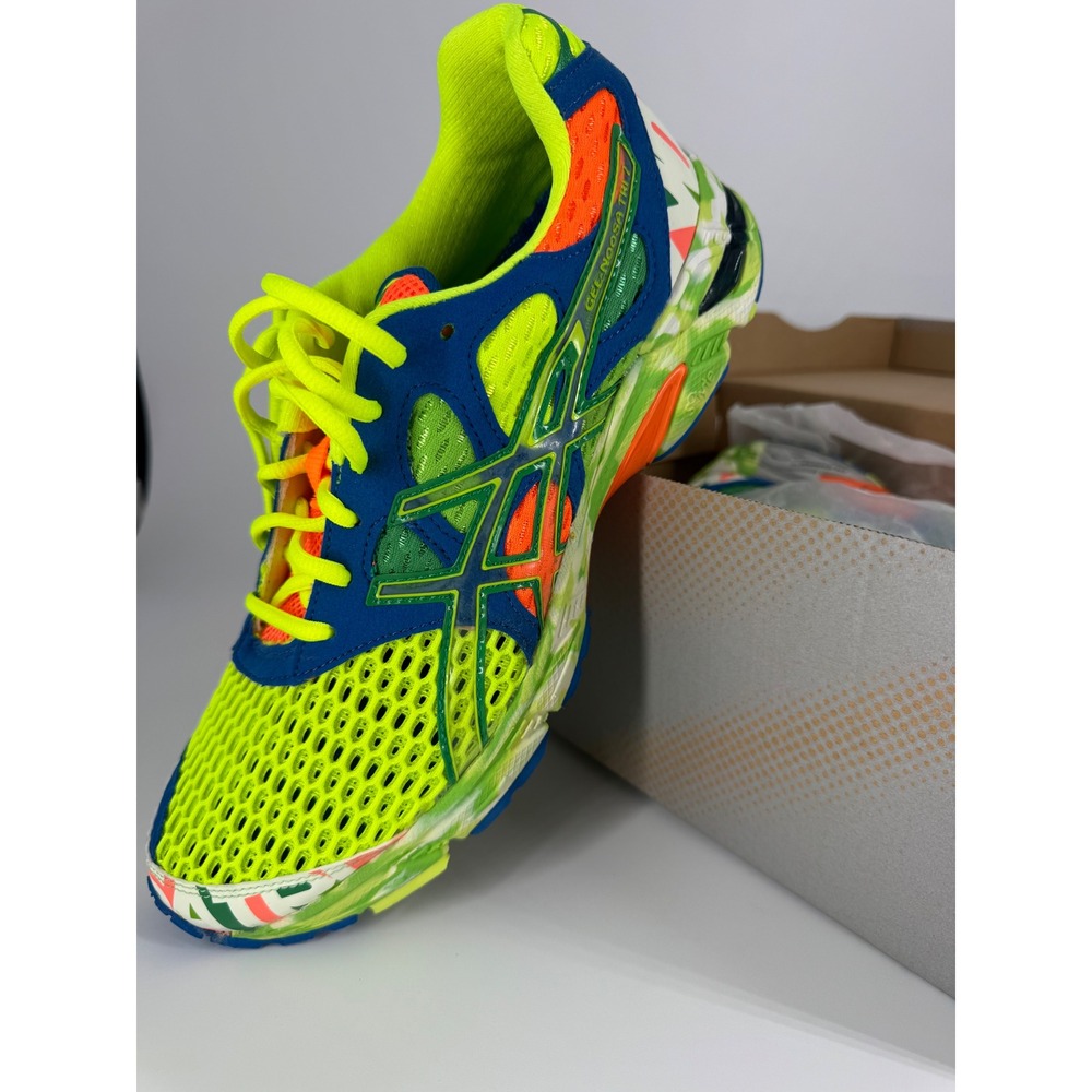 ASICS Gel-Noosa Tri 7 Mens Running Shoes Pop Yellow / Tropic Green / Noosa Glow